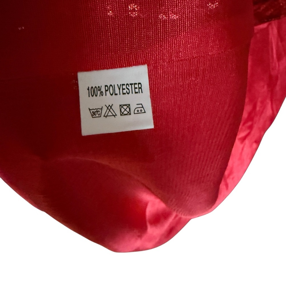 Beautifly Red Sequin Strapless Dress Size 4 - Picture 6 of 8